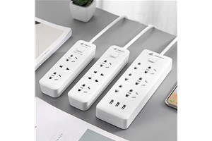 可以爬墙的插排，节省空间还带USB
